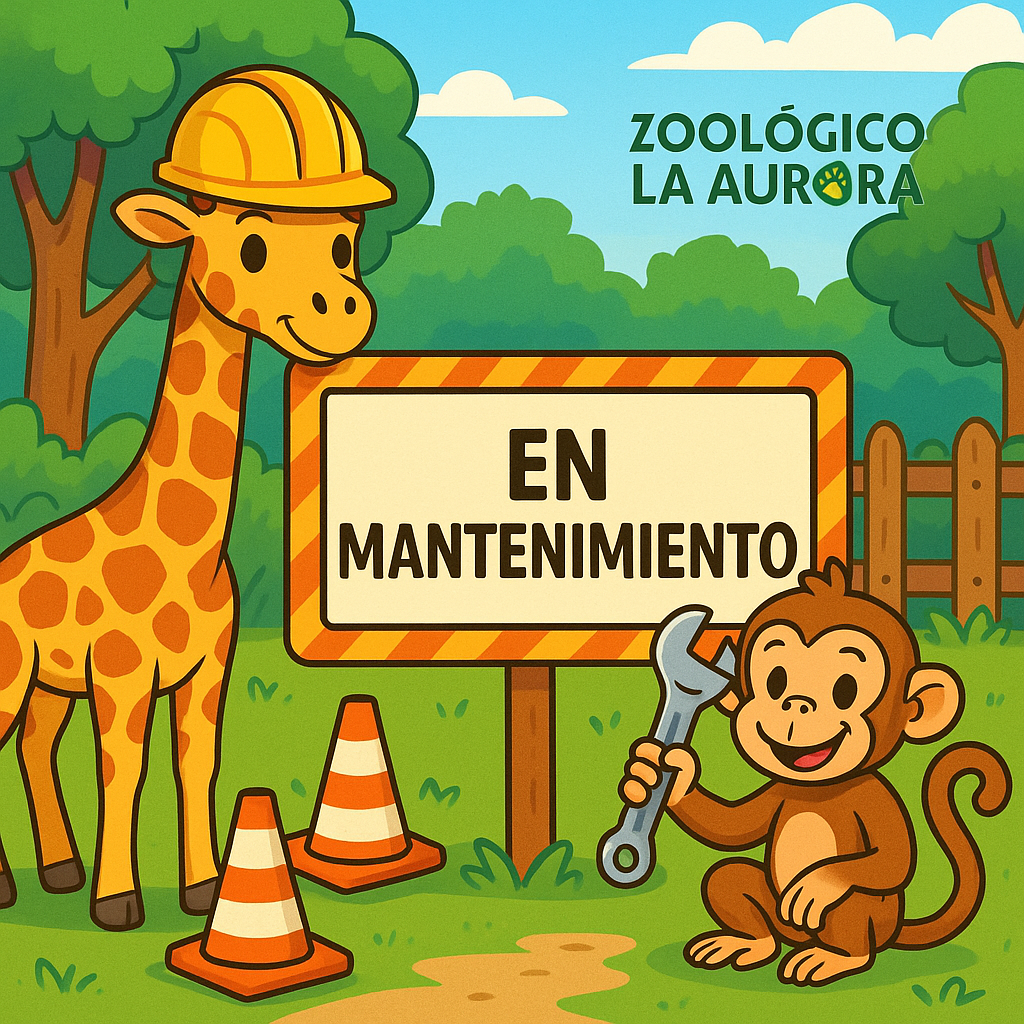 Mantenimiento en el zoológico